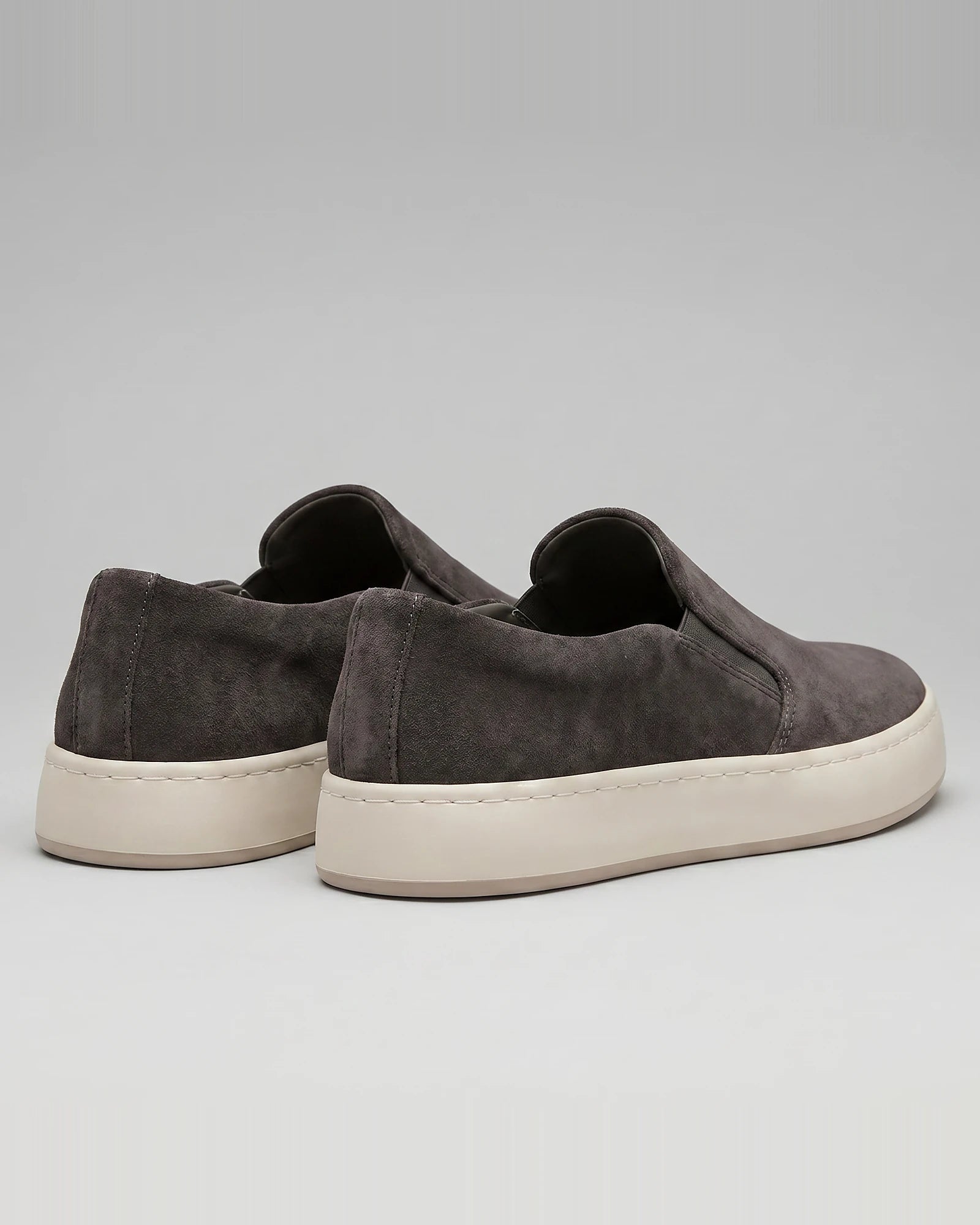 Men's Slip-On Shoes Beige Thick White Sole, Sizes 5–10.5 - Valedrian — view 9