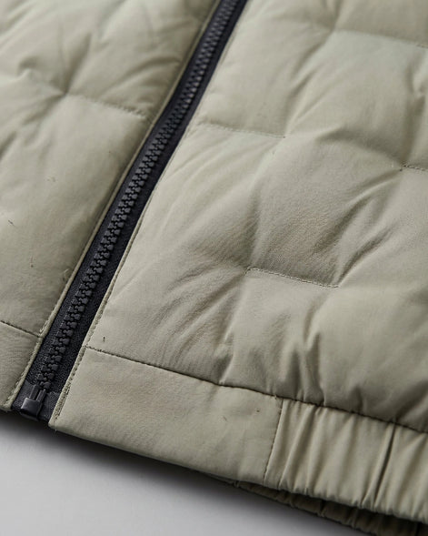 Men's Smart Casual Insulated Jacket Duck Down Khaki Blue – Valedrian — view 8