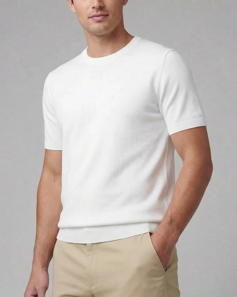 Men's Straight-Fit Chino Trousers 97% Cotton Navy Beige Sizes 28–40 – Valedrian — view 7