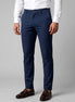 Men's Straight Leg Chino Trousers Cotton Blend, Blue or Black – Valedrian