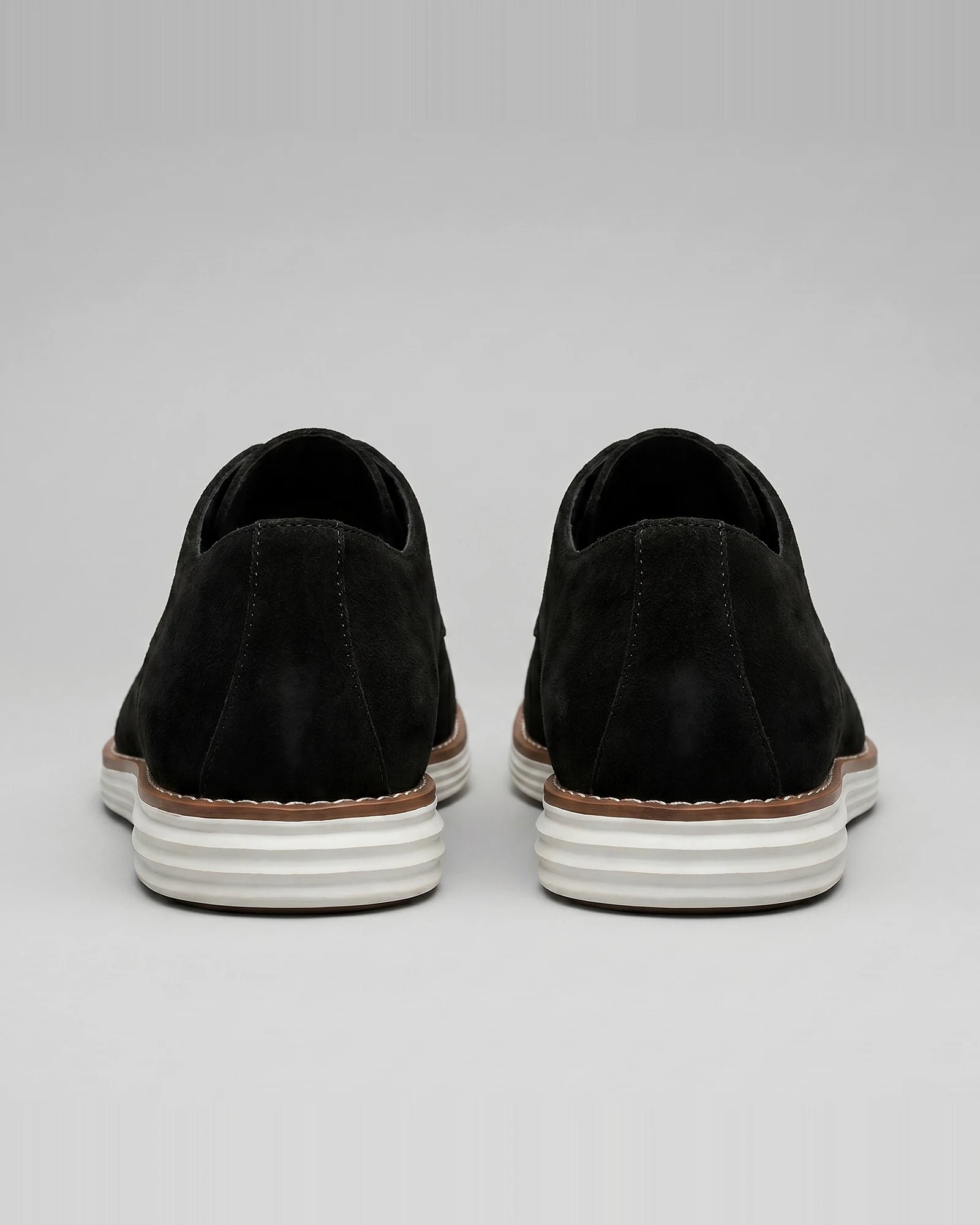 Men's Suede Derby Shoes Brown Lace-Up Cupsole - Valedrian — view 18