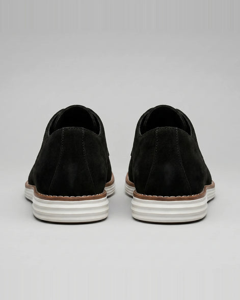 Men's Suede Derby Shoes Brown Lace-Up Cupsole - Valedrian — view 18