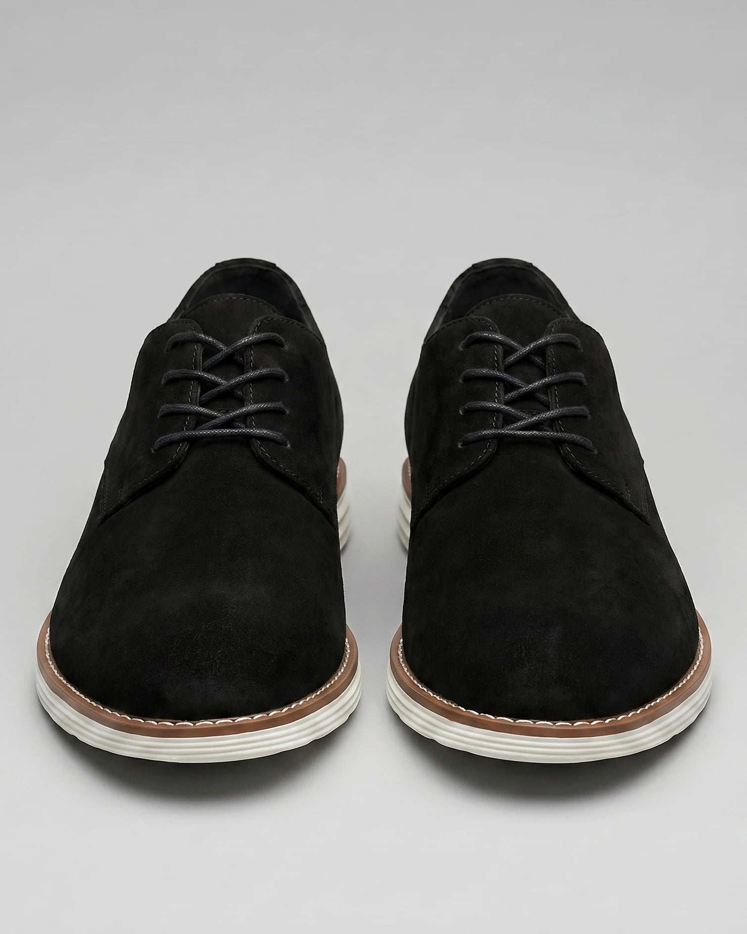 Men's Suede Derby Shoes Brown Lace-Up Cupsole - Valedrian — view 20