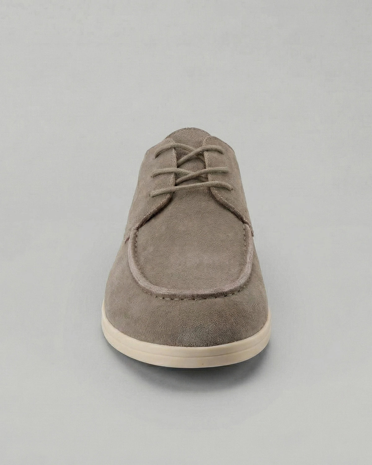 Men's Suede Lace-Up Shoes in Mocha with Lightweight Sole - Valedrian — view 5