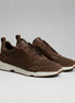 Men's Suede Slip-On Sneakers Leather and Suede Brown Sizes 6–11 – Valedrian