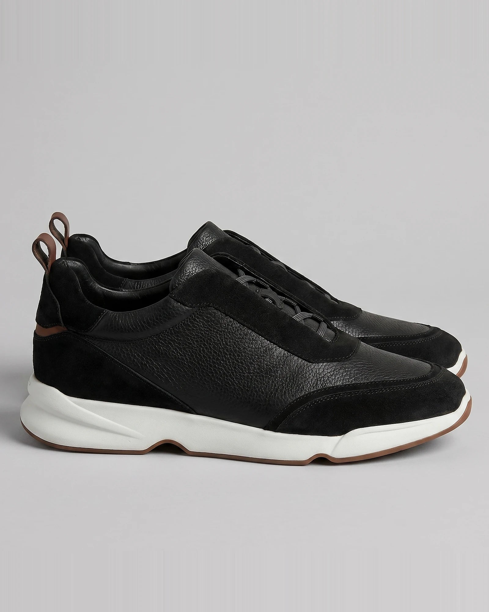 Men's Suede Slip-On Sneakers Leather and Suede Brown Sizes 6–11 – Valedrian — view 7