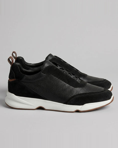 Men's Suede Slip-On Sneakers Leather and Suede Brown Sizes 6–11 – Valedrian — view 7