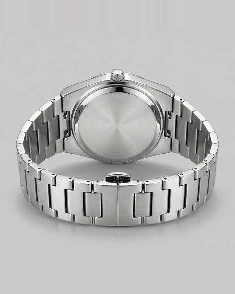 Men's Sunburst Emerald Dial Steel Bracelet Watch Day-Date – Valedrian — view 33