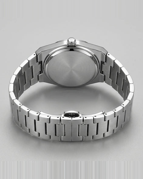 Men's Sunburst Emerald Dial Steel Bracelet Watch Day-Date – Valedrian — view 38