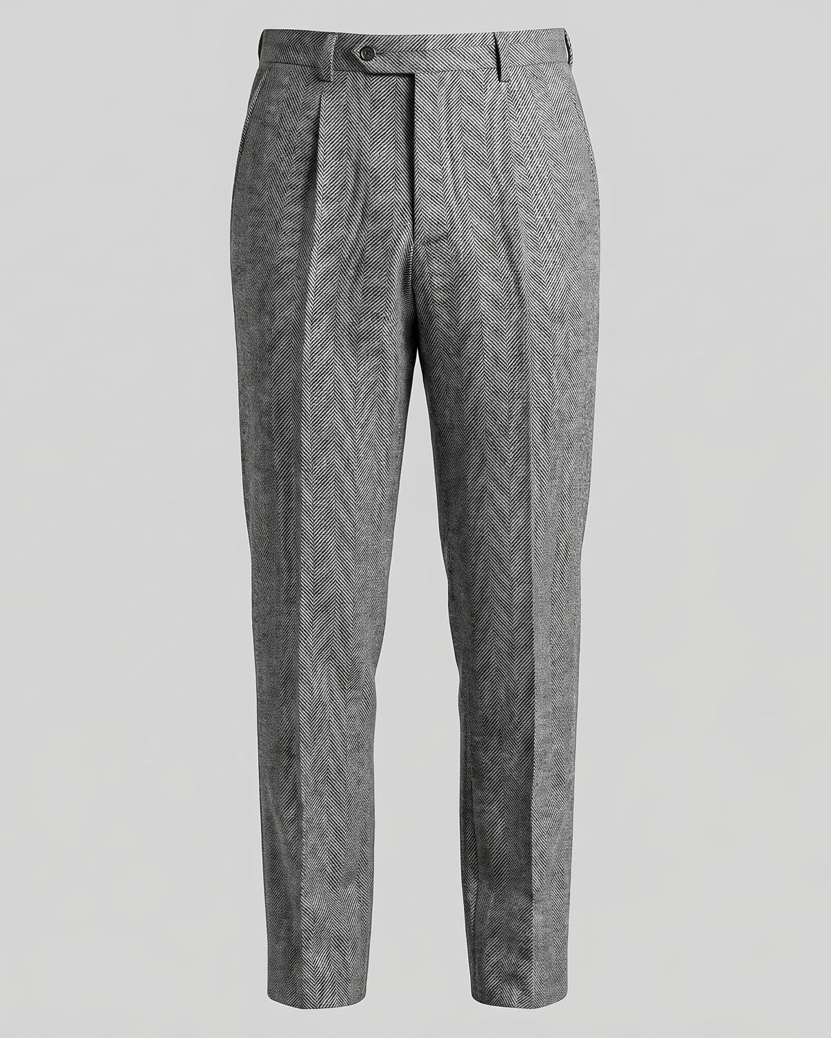 Men's Tailored Ankle-Length Trousers Beige Brown S–4XL - Valedrian — view 10