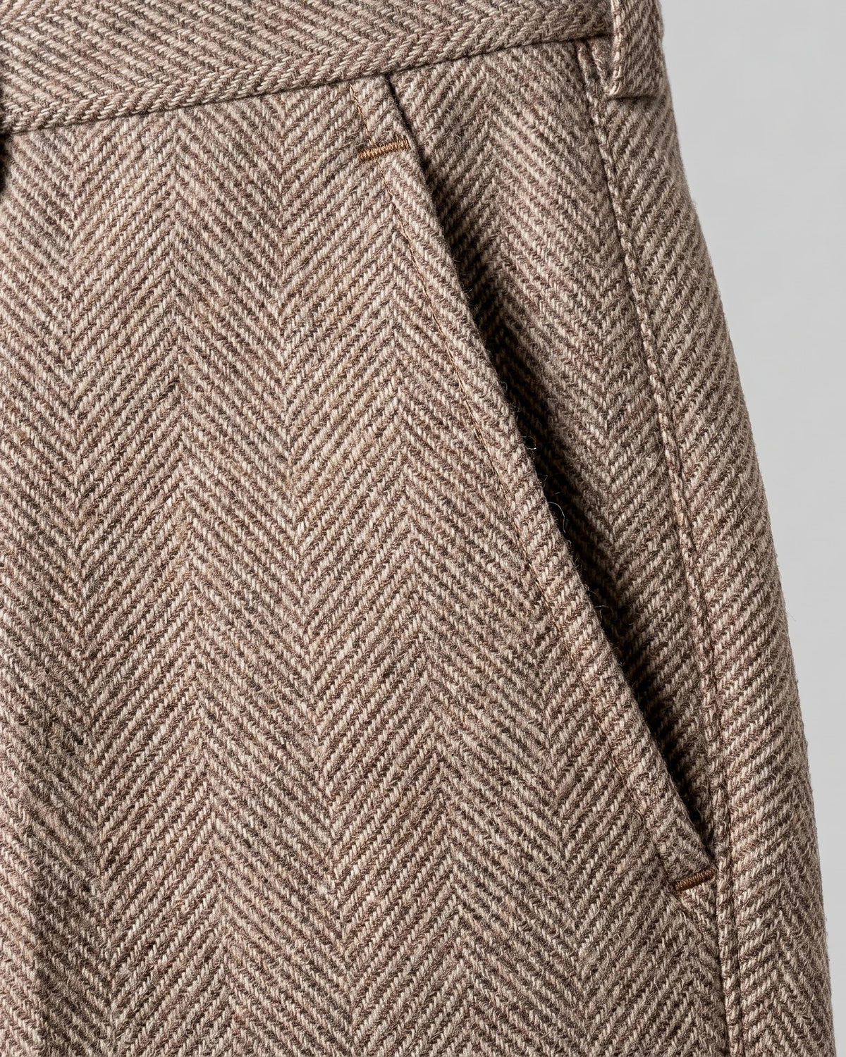 Men's Tailored Ankle-Length Trousers Beige Brown S–4XL - Valedrian — view 14