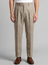 Men's Tailored Ankle-Length Trousers Beige Brown S–4XL - Valedrian