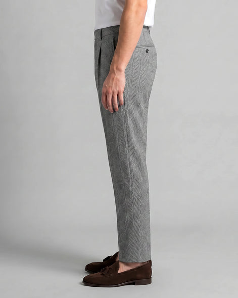 Men's Tailored Ankle-Length Trousers Beige Brown S–4XL - Valedrian — view 7