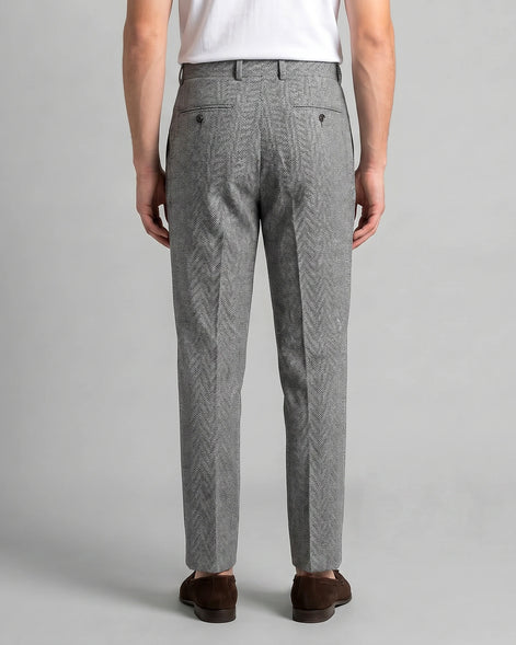 Men's Tailored Ankle-Length Trousers Beige Brown S–4XL - Valedrian — view 8