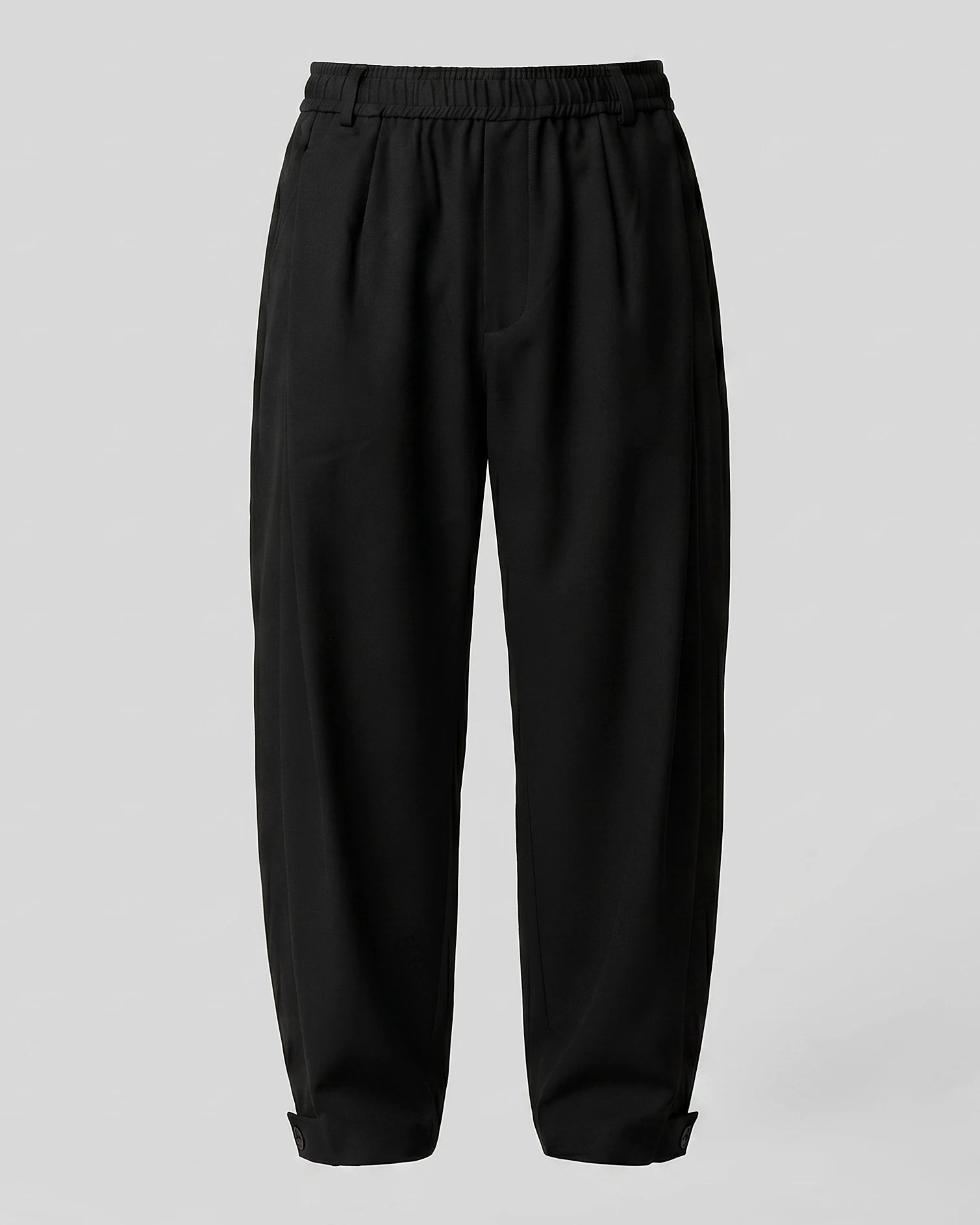 Men's Tapered Trousers Drawstring Waist Buttoned Cuffs – Valedrian — view 15
