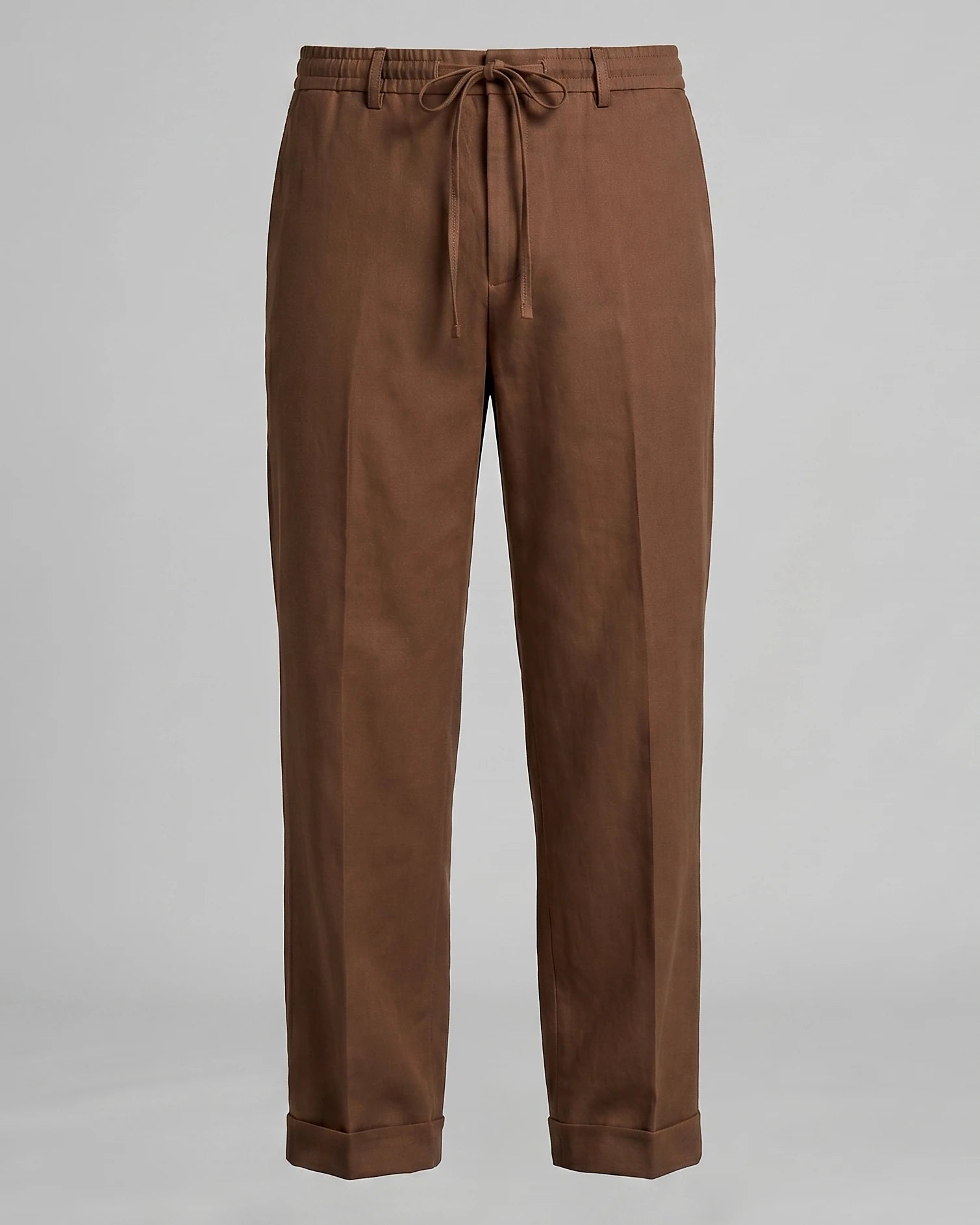 Men's Tapered Trousers Drawstring Waist Buttoned Cuffs – Valedrian — view 20