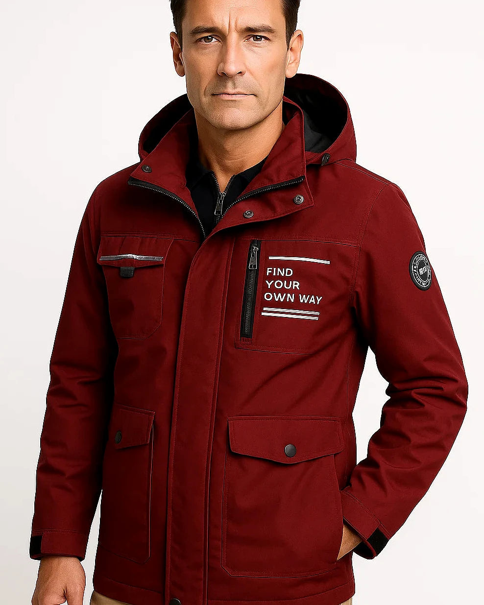 Technical Parka | Water-Resistant Hooded Outerwear — view 2