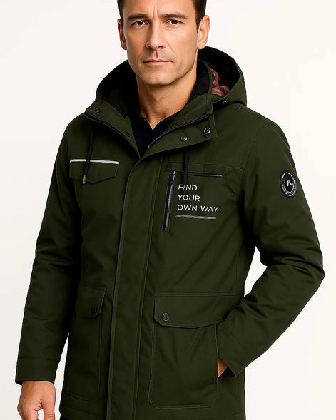 Technical Parka | Water-Resistant Hooded Outerwear — view 4