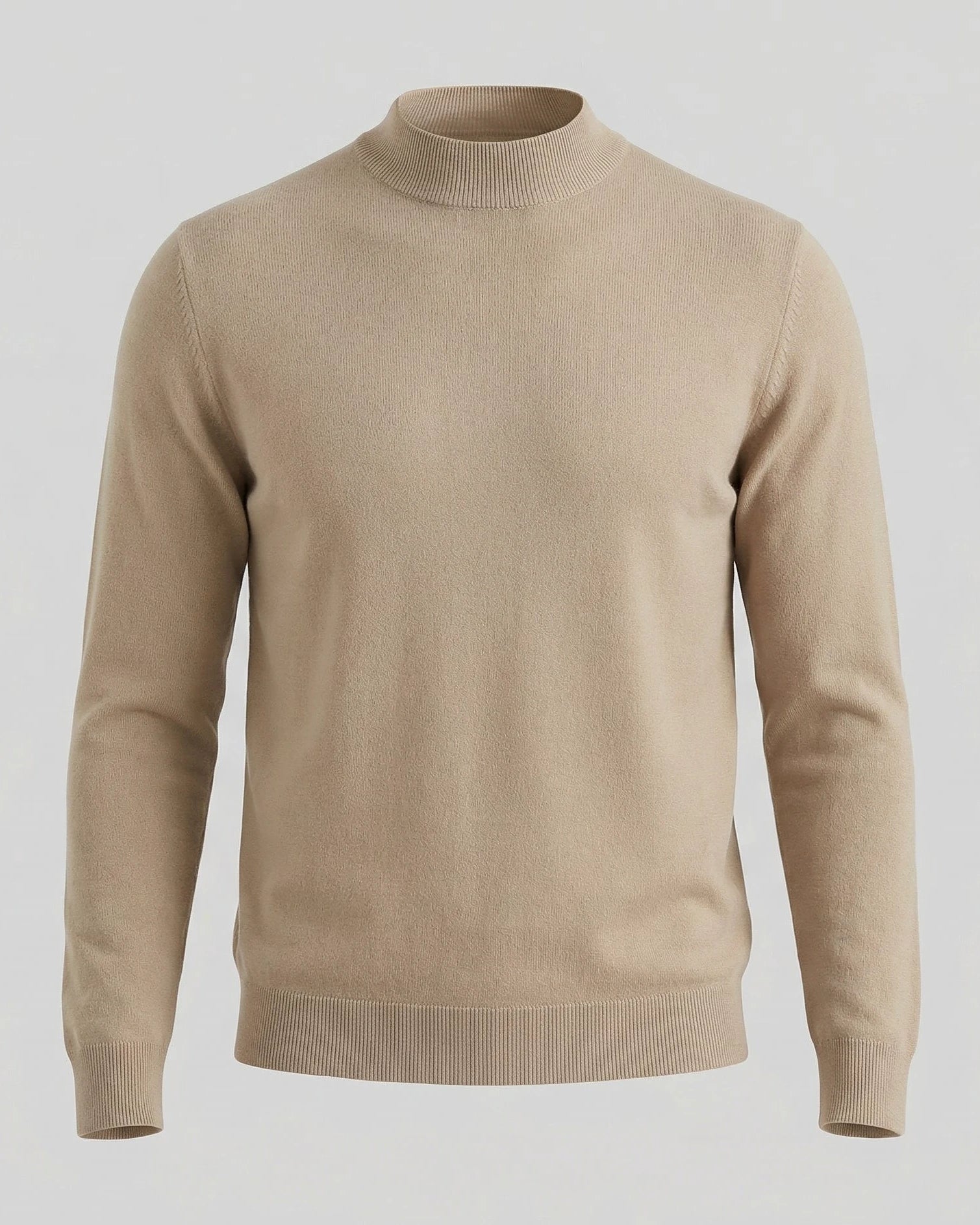 Men's Turtleneck Roll Neck Sweater Brown Navy Sizes S–XL – Valedrian — view 15