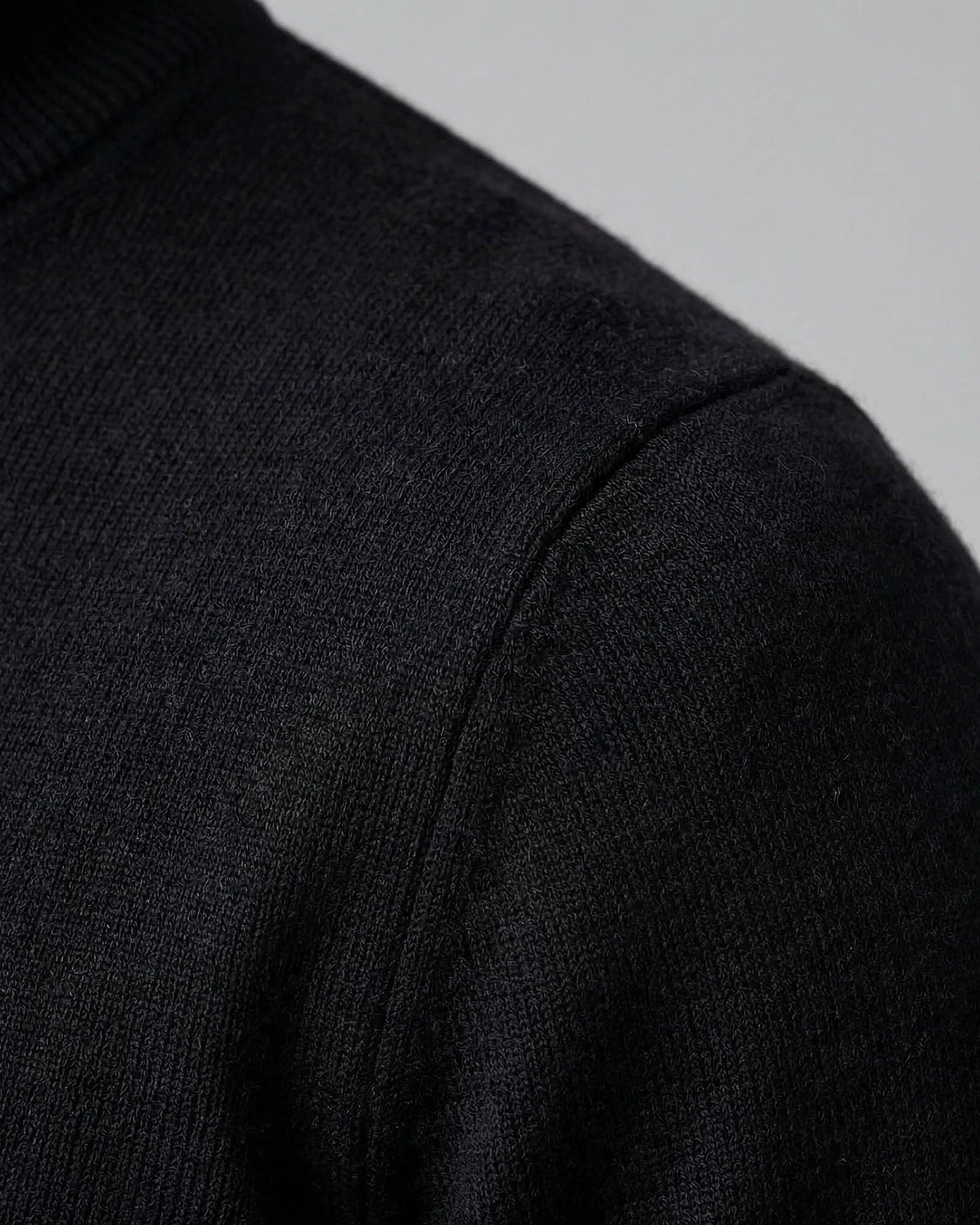 Men's Turtleneck Roll Neck Sweater Brown Navy Sizes S–XL – Valedrian — view 9