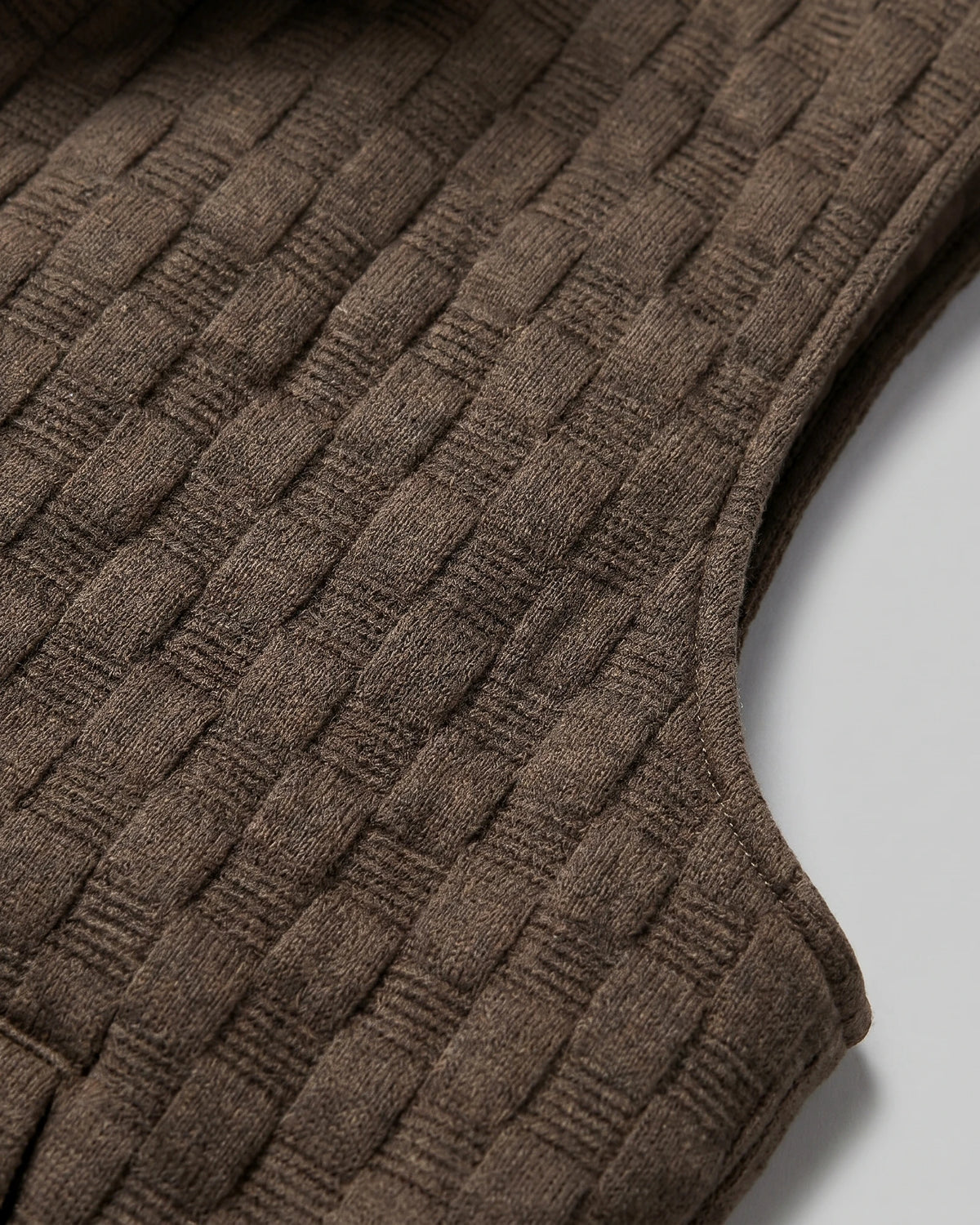 Men's Utility Zip Vest Stand-Up Collar Deep Pockets Khaki Brown - Valedrian — view 14