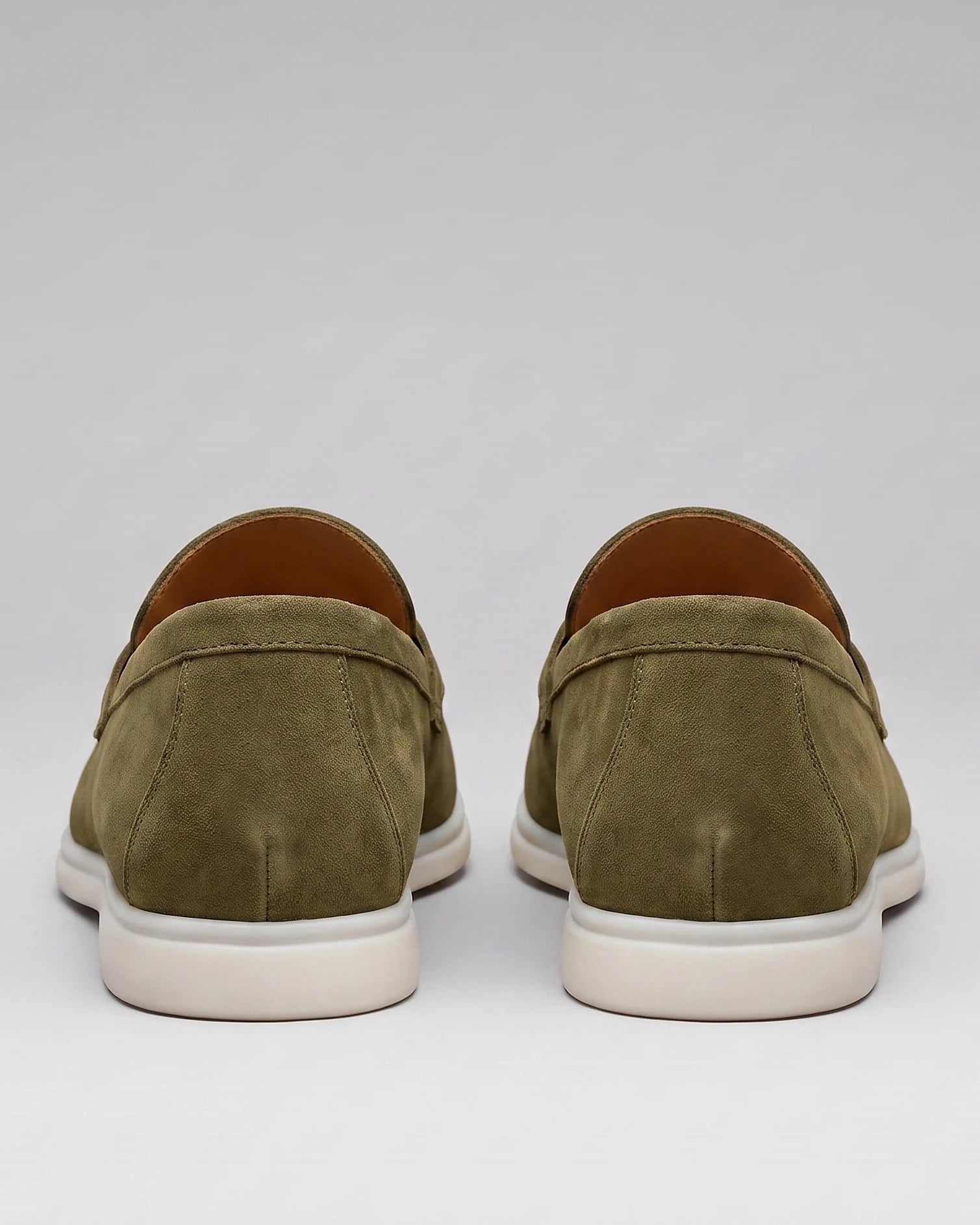 Suede Loafers Men Cowhide Tassel Slip-On, Sky Blue - Valedrian — view 20