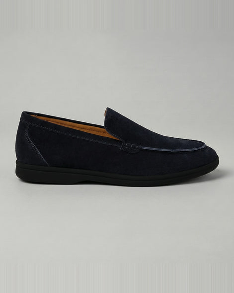 Suede Loafers Men's Slip-On in Olive with Cushioned Insole - Valedrian — view 6