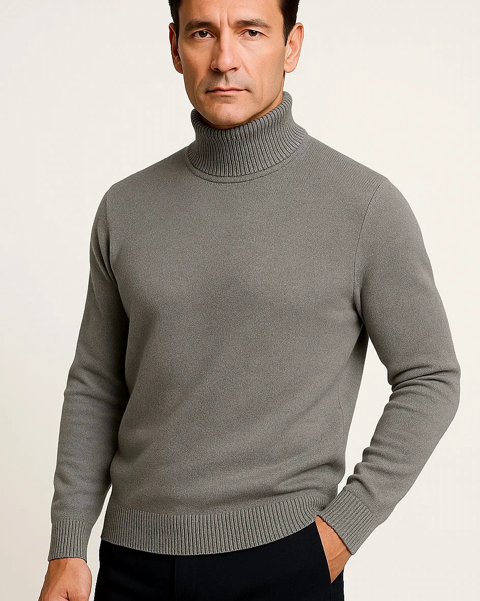 Turtleneck Sweater | Wool Blend | Regular Fit — view 3