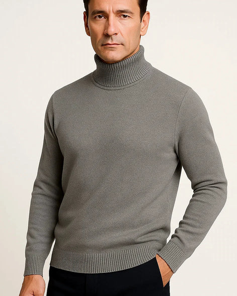 Turtleneck Sweater | Wool Blend | Regular Fit — view 3